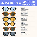 OFFRE 4 PAIRES + 1 GRATUT